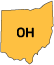 OH State Map Icon